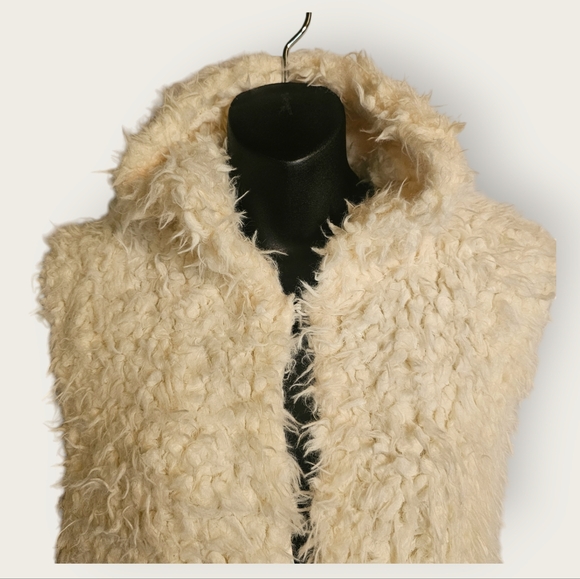Coco and Carmen Jackets & Blazers - Coco and Carmen faux fur hooded vest